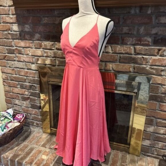 anthropologie dress kimchi Orange Sleeveless Dress Size 2 - Picture 2 of 7